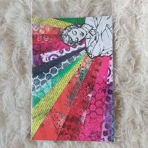 Rainbow Baby Unique Art Print Unframed New 6x9"